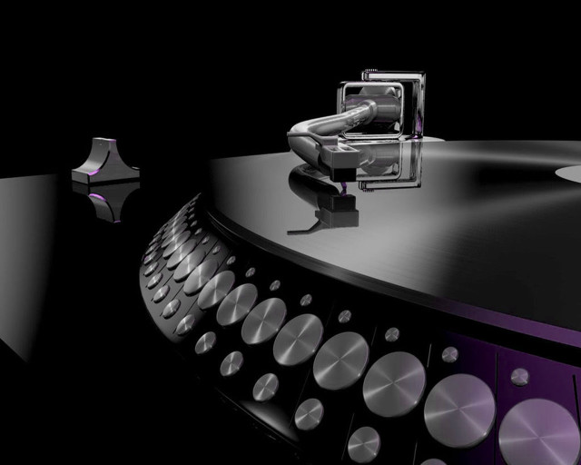 Turntable camera microphone star side free wallpaper for desktop - medium preview image