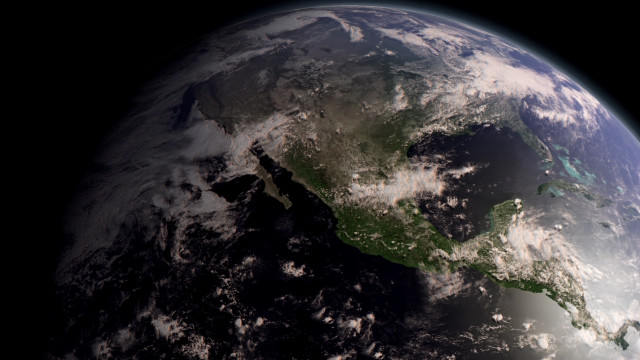 Earth view africa middle east free wallpaper for desktop - medium preview image