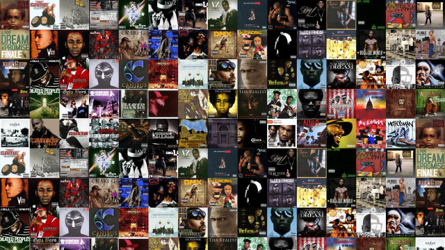 Album covers collage variety music #3 free wallpaper for desktop - medium preview image