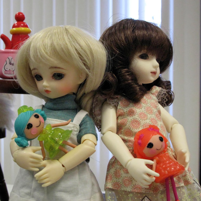 Dolls teapot cup floral toyism free wallpaper for tablet - medium preview image