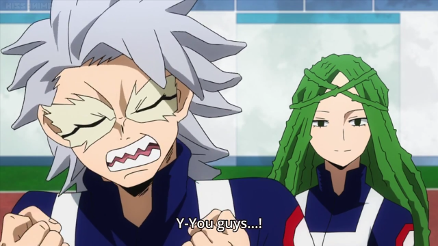 Anime characters green hair sad free wallpaper for desktop - medium preview image