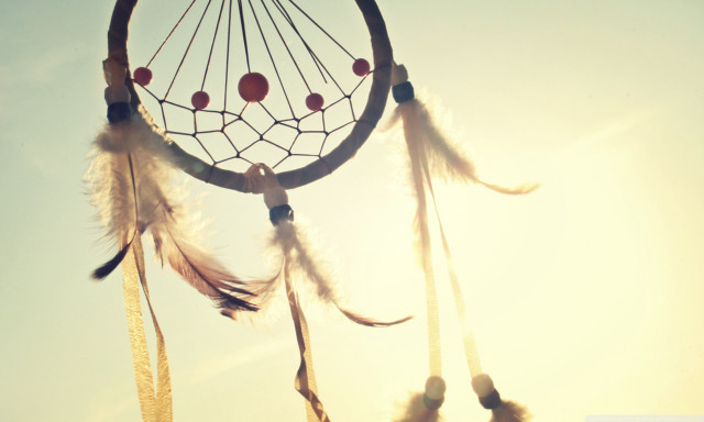 Dream catcher closeup feathers sun free wallpaper for desktop - medium preview image