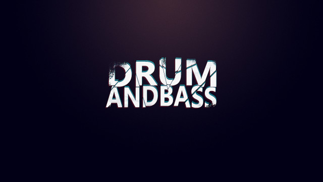 Black background drum and bass free wallpaper for desktop - medium preview image