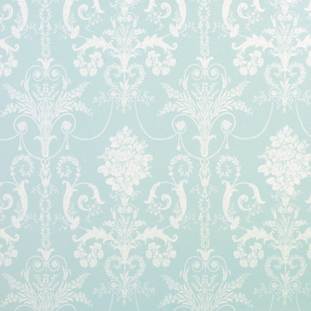 Flower vine pattern light blue free wallpaper for tablet - medium preview image