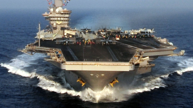 Large ship ocean smoke precisionism free wallpaper for desktop - medium preview image