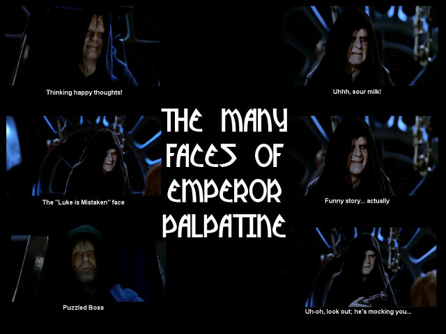 Emperor palpatine faces series caption free wallpaper for desktop - medium preview image