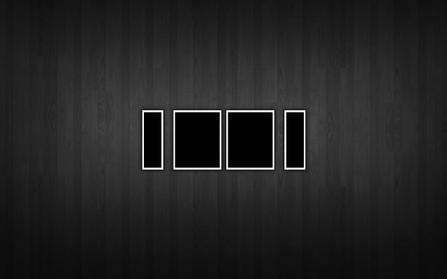 Black white photo wall four free wallpaper for desktop - medium preview image