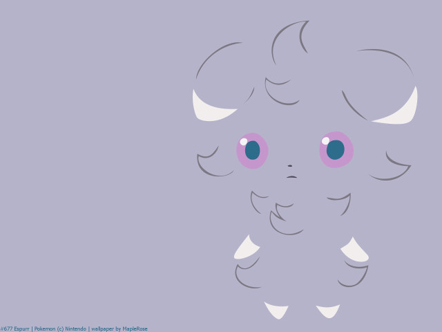 Face horns big eyes purple free wallpaper for desktop - medium preview image