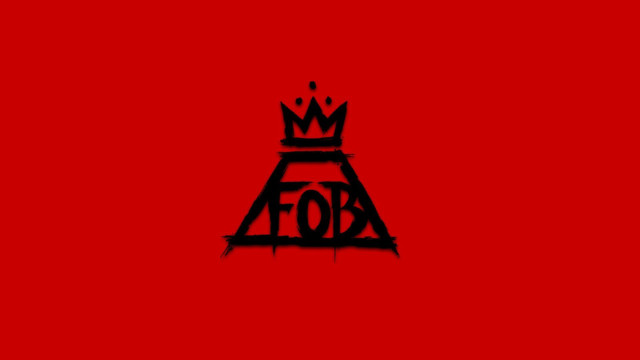 Red background black crown fob free wallpaper for desktop - medium preview image