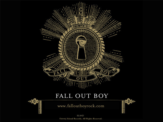 Black gold cover key emblem free wallpaper for desktop - medium preview image