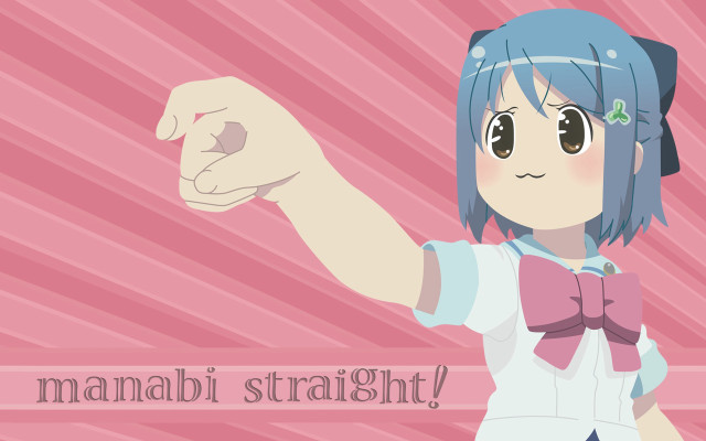 Girl blue hair bow tie #2 free wallpaper for desktop - medium preview image