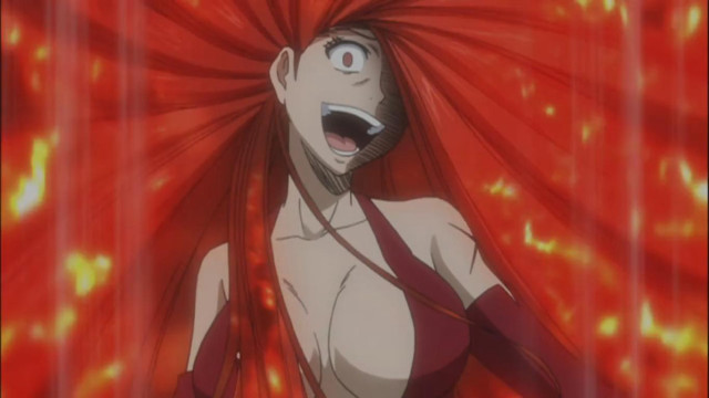 Woman red hair red dress #2 free wallpaper for desktop - medium preview image