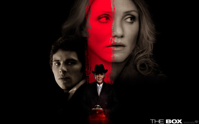 Movie poster man woman red free wallpaper for desktop - medium preview image