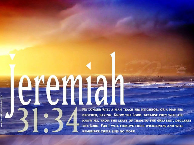 Bible verse jeremiah sunset ocean free wallpaper for desktop - medium preview image