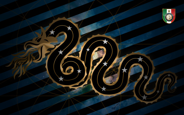 Black gold snake stars tail free wallpaper for desktop - medium preview image