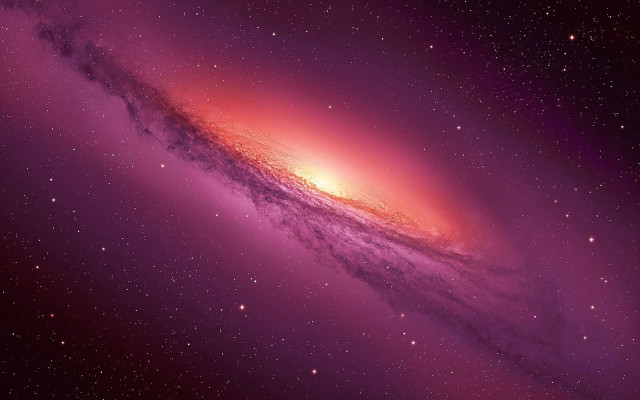 Purple red galaxy stars bright free wallpaper for desktop - medium preview image