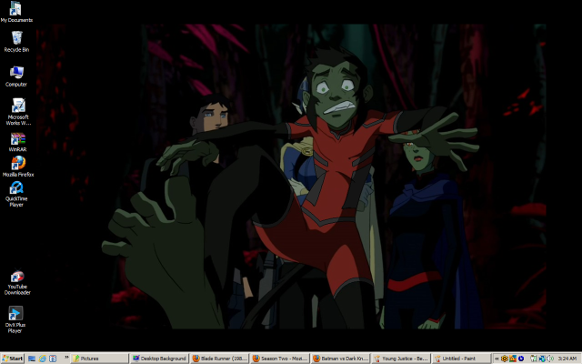 Creepy woman man red dress free wallpaper for desktop - medium preview image