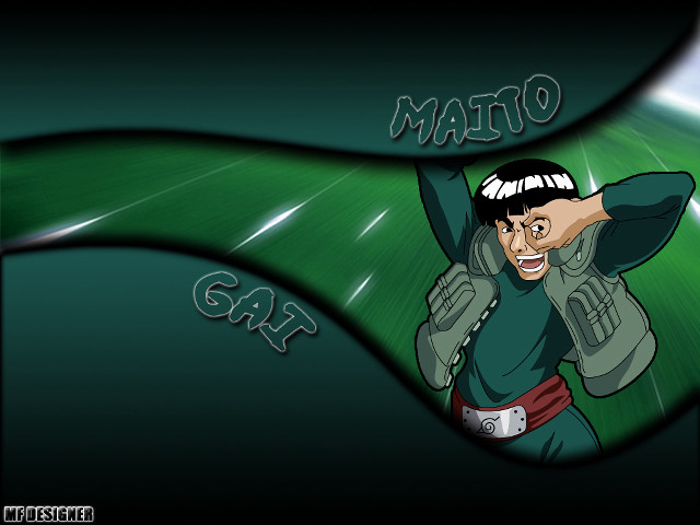 Cartoon character green background wave #3 free wallpaper for desktop - medium preview image