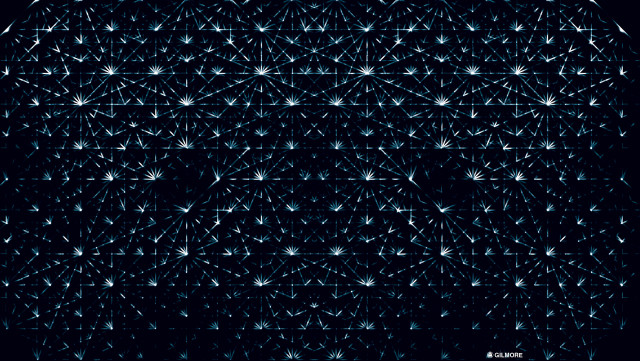 Black background starry sky fractals free wallpaper for desktop - medium preview image