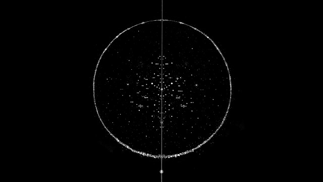 Black white sphere line dots free wallpaper for desktop - medium preview image