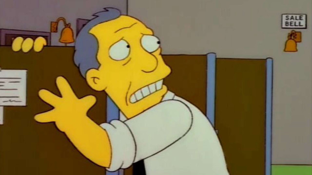 Cartoon character pointing bulletin board free wallpaper for desktop - medium preview image