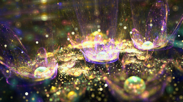 Bubbles floating table water droplets free wallpaper for desktop - medium preview image