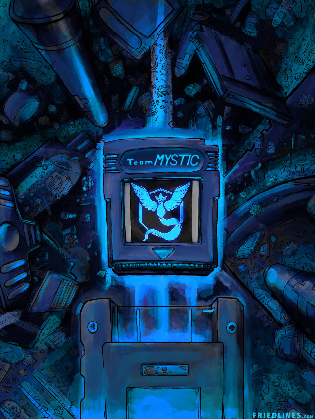 Blue black tv pile objects free wallpaper for mobile - medium preview image