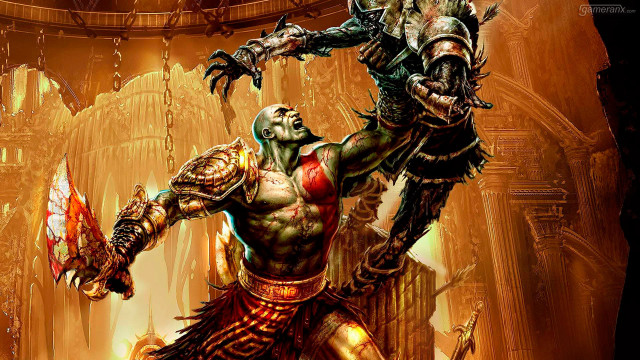 Demon man sword chest face #2 free wallpaper for desktop - medium preview image