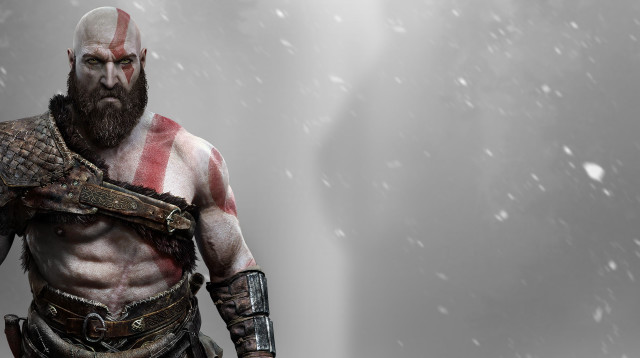 Bearded man video game character free wallpaper for desktop - medium preview image