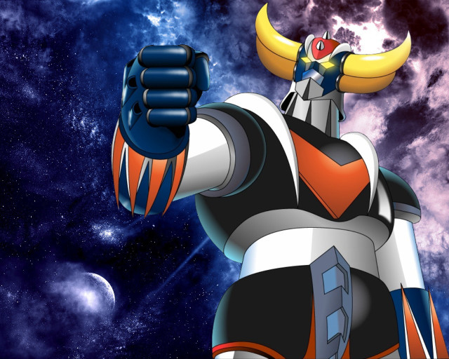 Cartoon character big fist sky free wallpaper for desktop - medium preview image