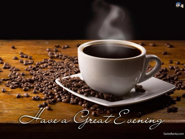 Coffee cup saucer beans steam free wallpaper for desktop - medium preview image