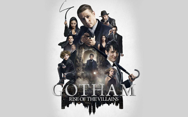 Gotham movie poster people gun free wallpaper for desktop - medium preview image