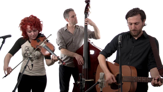 Group playing instruments singing microphones free wallpaper for desktop - medium preview image