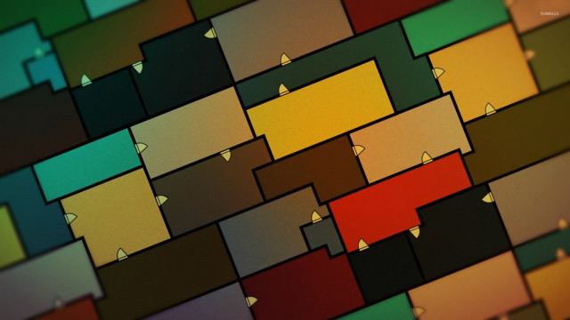 Colorful background squares dots pattern free wallpaper for desktop - medium preview image