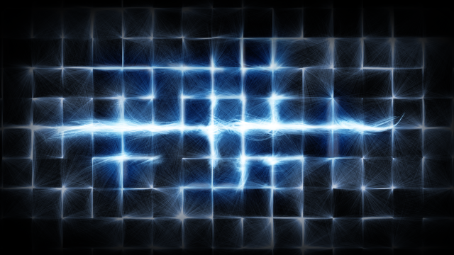 Blue black background squares lines free wallpaper for desktop - medium preview image