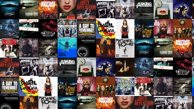 Collage movie posters woman face free wallpaper for desktop - medium preview image