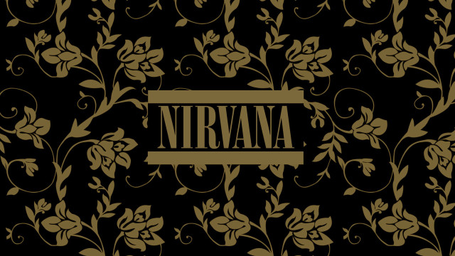 Black gold floral wallpaper nirvana free wallpaper for desktop - medium preview image