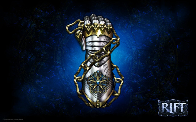 Gold silver object chain arm free wallpaper for desktop - medium preview image