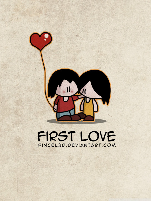 Couple heart shaped balloon first free wallpaper for mobile - medium preview image