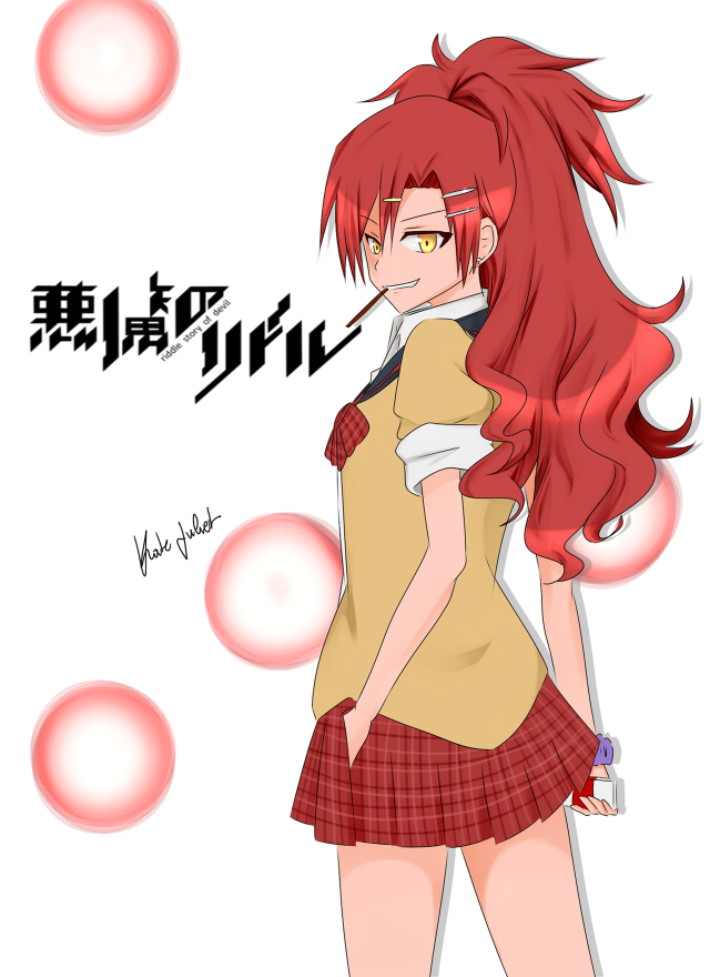 Girl red hair glasses bubbles free wallpaper for mobile - medium preview image