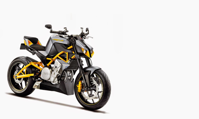 Motorcycle white background black yellow free wallpaper for desktop - medium preview image