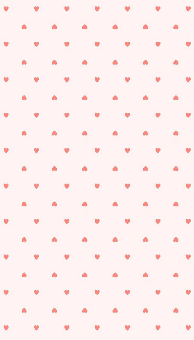 White background red hearts pink free wallpaper for mobile - medium preview image