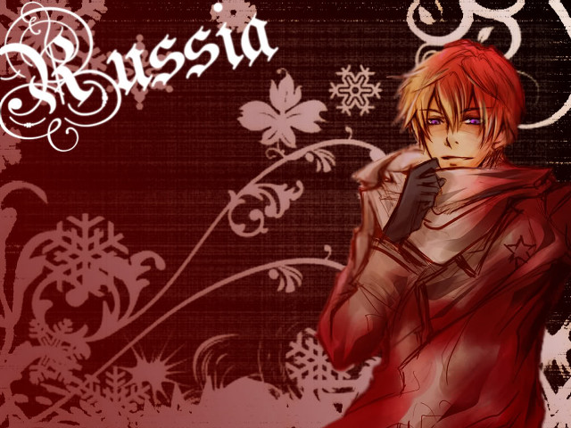 Anime red hair red cape #2 free wallpaper for desktop - medium preview image