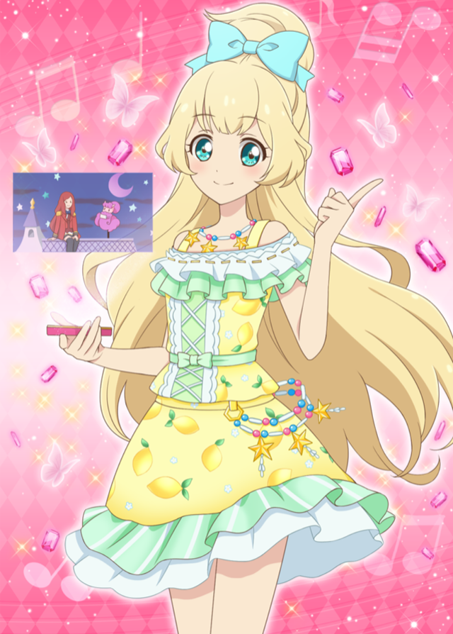 Alice blonde girl bow pink free wallpaper for mobile - medium preview image
