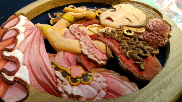 Wooden bowl food items doll free wallpaper for desktop - medium preview image