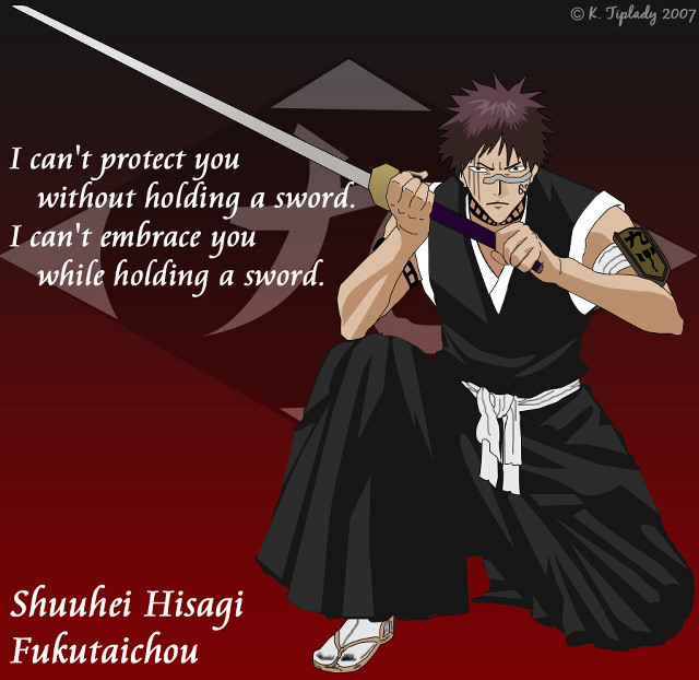 Man holding sword quote image free wallpaper for tablet - medium preview image