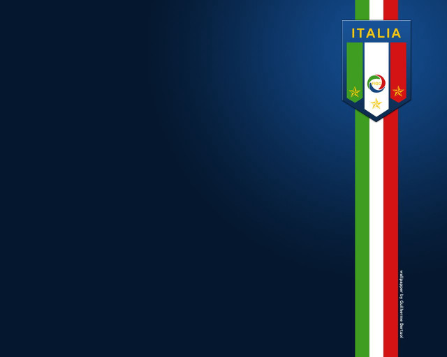 Italy flag blue background red free wallpaper for desktop - medium preview image