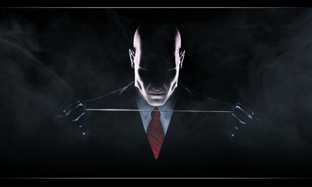 Man suit red tie black free wallpaper for desktop - medium preview image