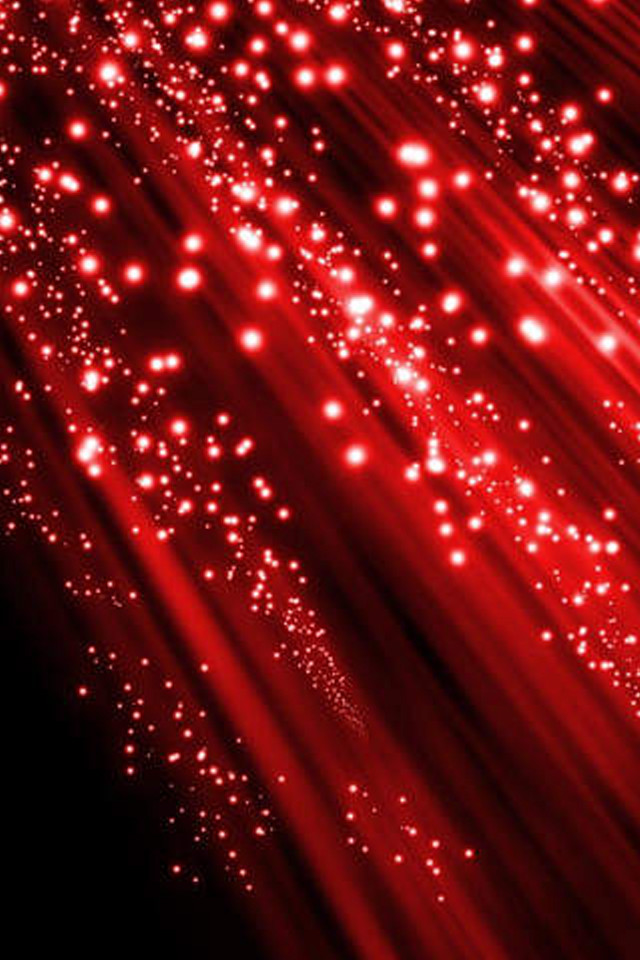 Red background light dots black free wallpaper for mobile - medium preview image