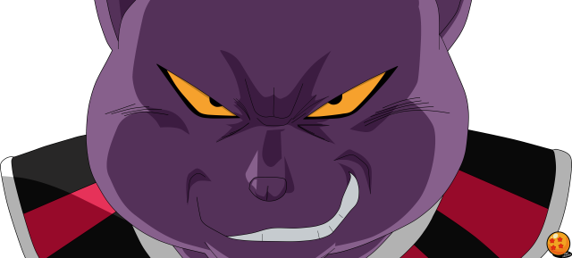 Purple cat face yellow eyes free wallpaper for desktop - medium preview image